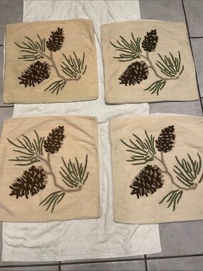 Pottery Barn Embroidered Pillow Covers
